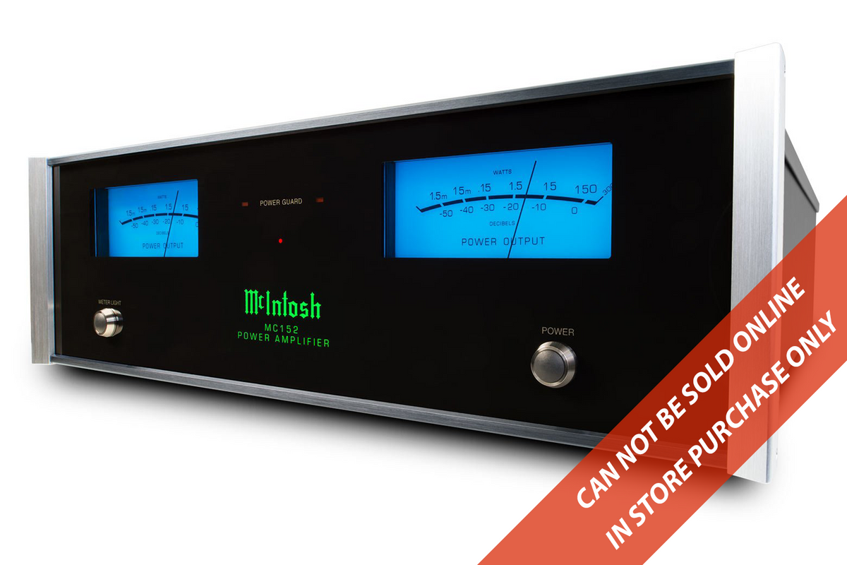 McIntosh MC152 2-Channel Solid State Amplifier | Audio Excellence