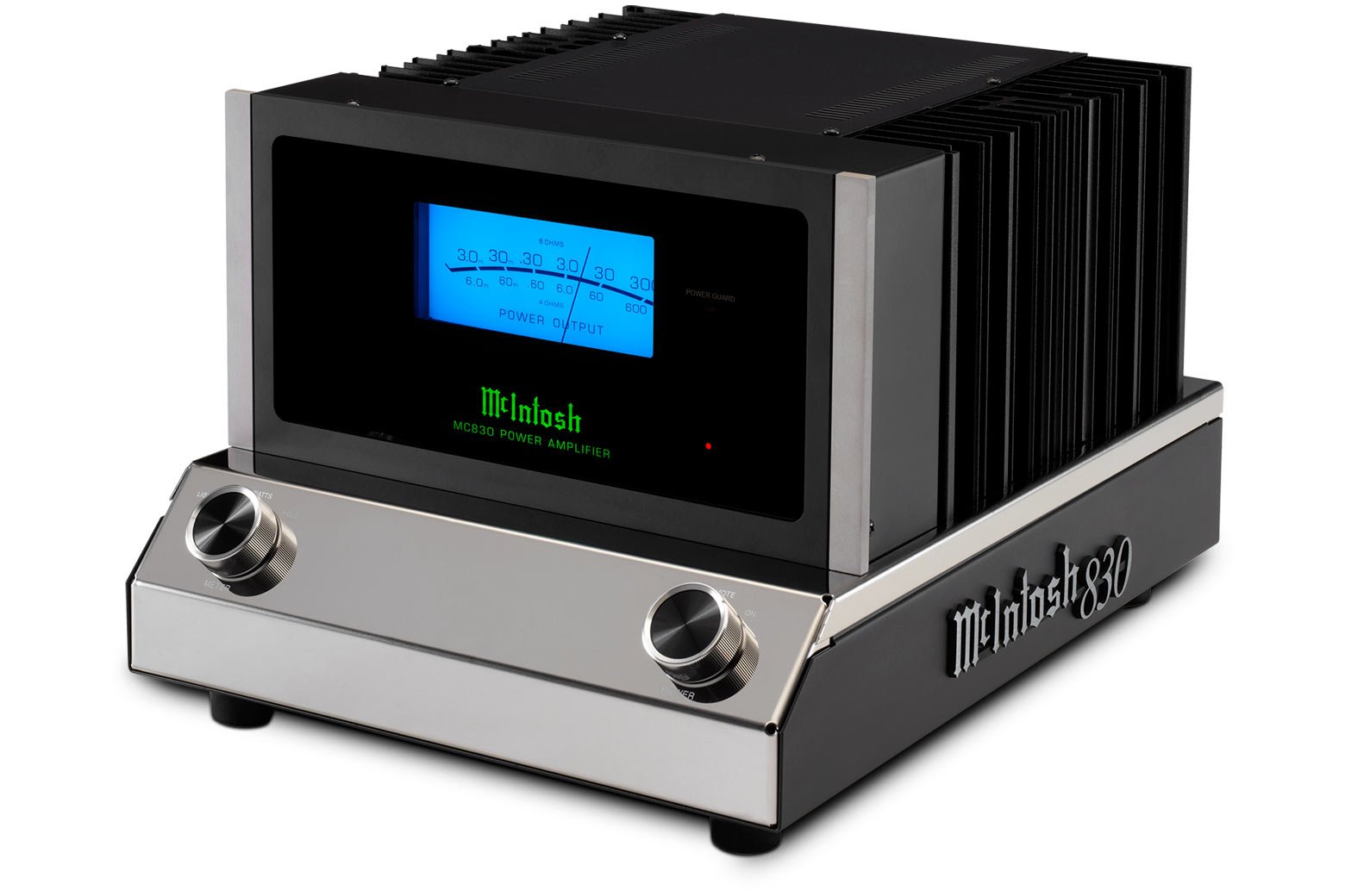 McIntosh MC830 1-Channel Solid State Amplifier angle