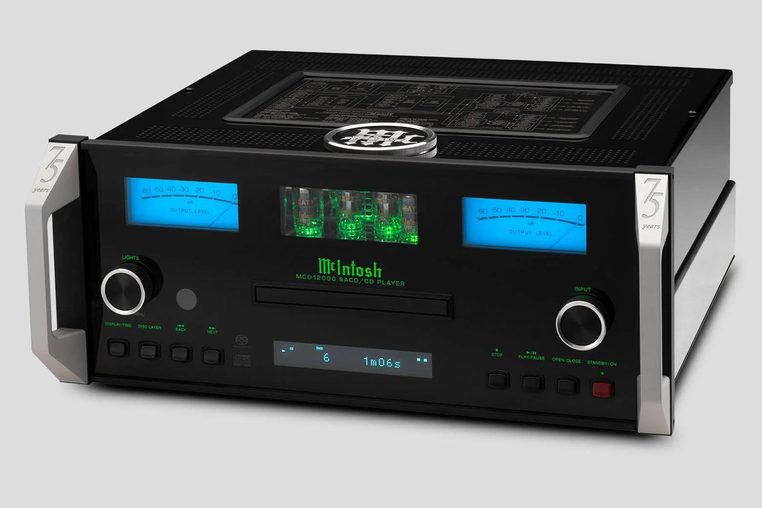 McIntosh MCD12000-AN SACD/CD Transport - 75th Anniversary Edition (In-Store Purchases Only)