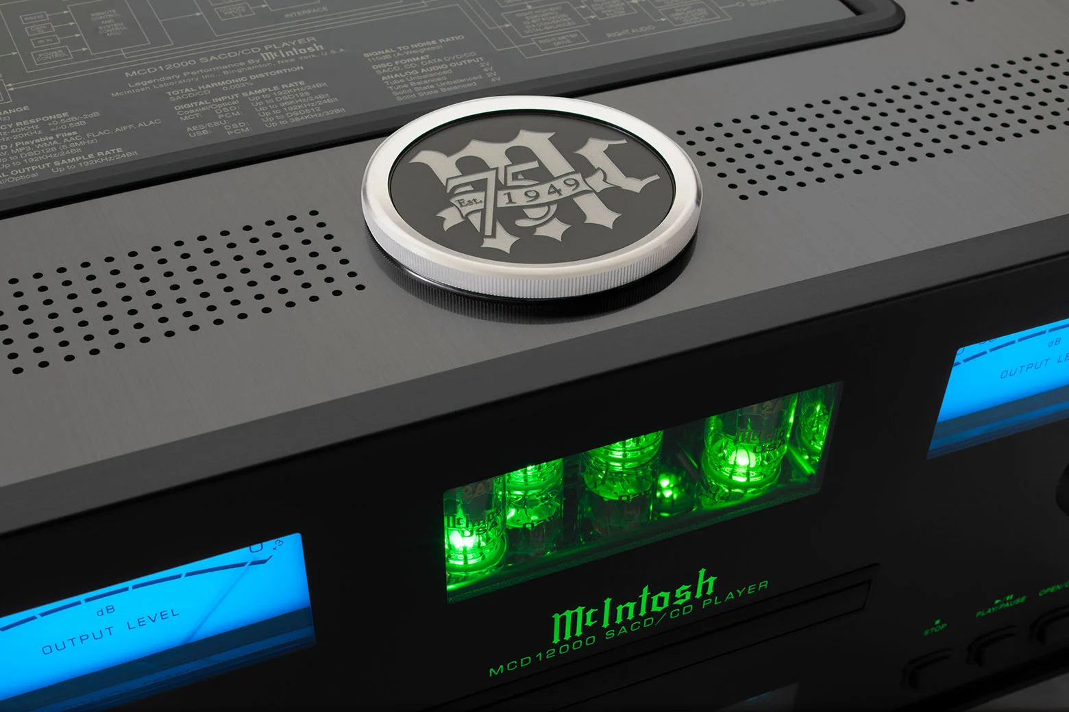 McIntosh MCD12000-AN SACD/CD Transport - 75th Anniversary Edition (In-Store Purchases Only)