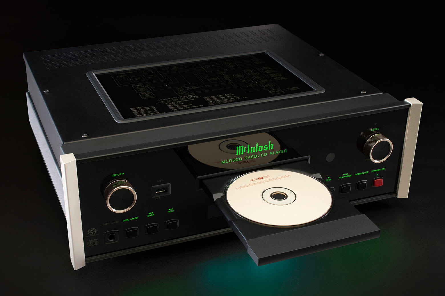 McIntosh MCD600 SACD/CD Player (In-Store Purchase Only)