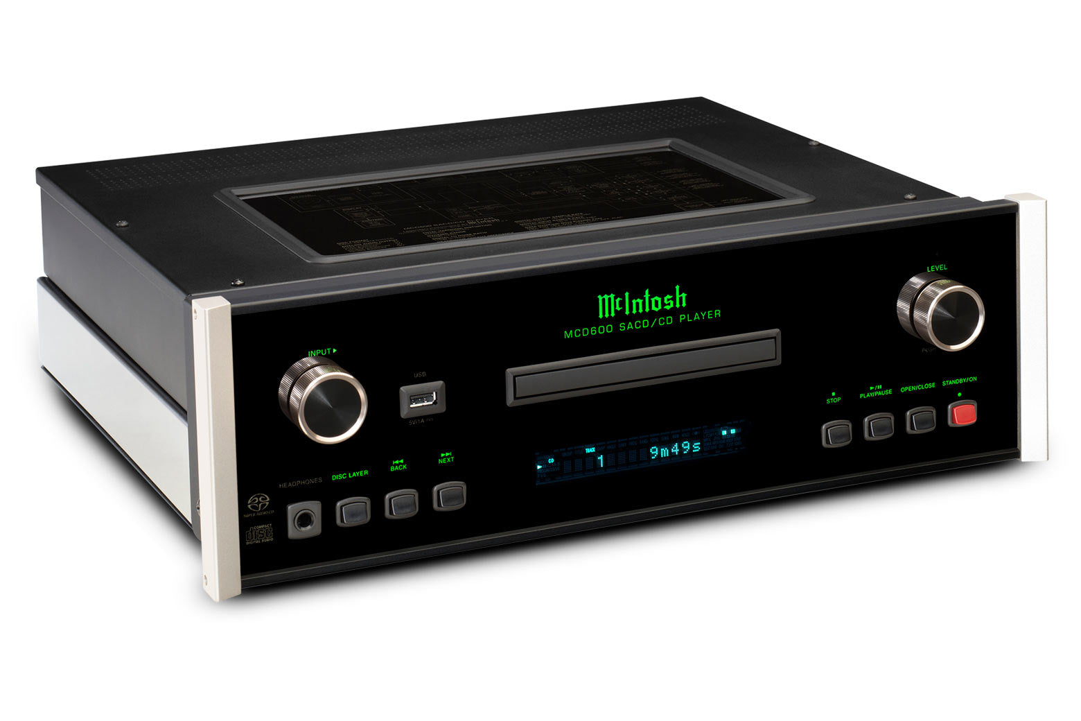 McIntosh MCD600 SACD/CD Player (In-Store Purchase Only)