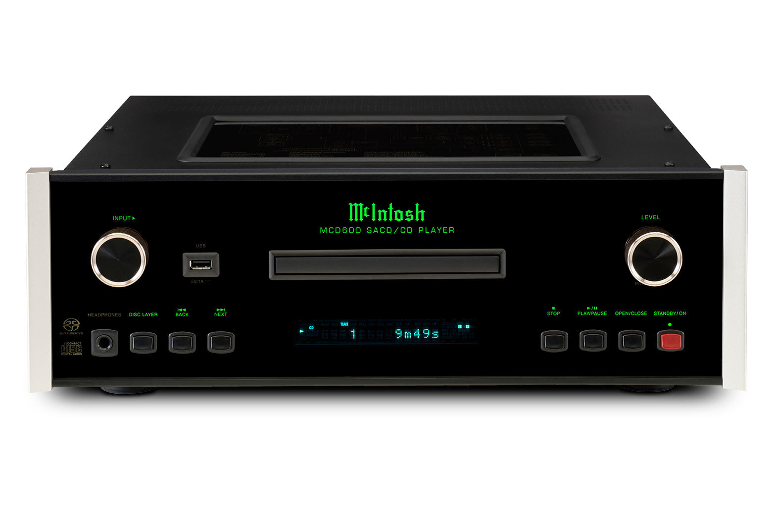 McIntosh MCD600 SACD/CD Player (In-Store Purchase Only & USD Pricing)