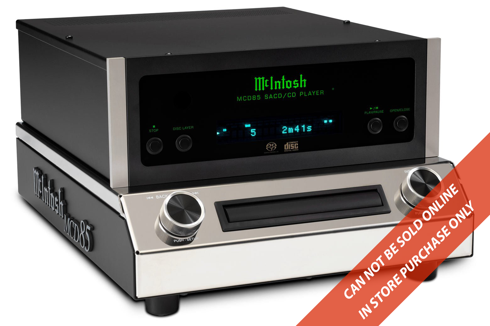 McIntosh MCD85 2-Channel SACD/CD Player (In-Store Purchases Only)