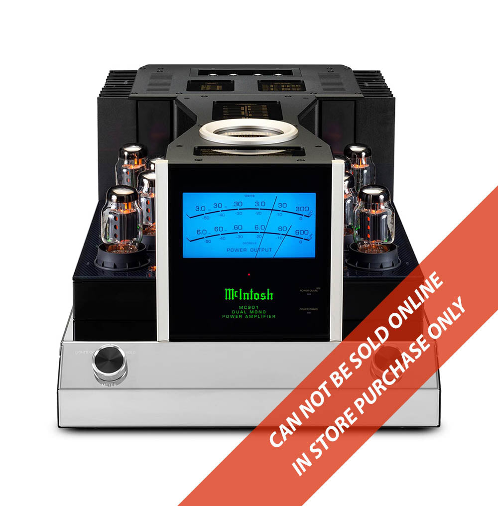McIntosh MC901 Dual Mono Amplifier (In-Store Purchases Only) - Audio Excellence - {{ {{ product.product_type }} - McIntosh
