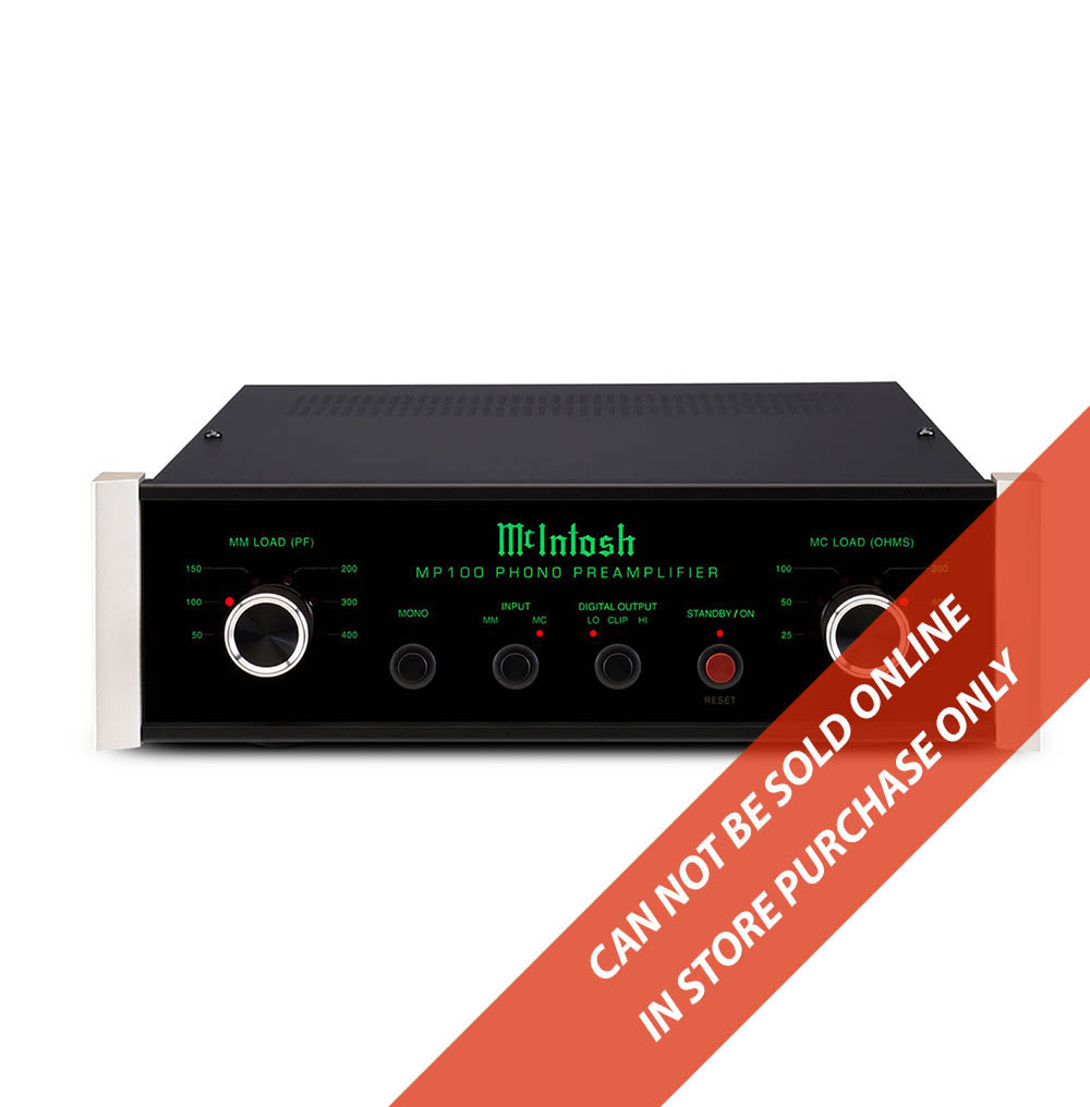 McIntosh MP100 Phono Preamplifier (In-Store Purchases Only & USD Pricing)