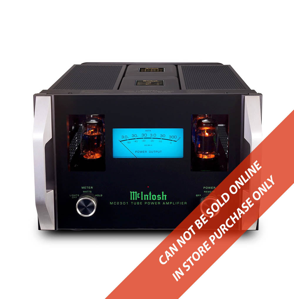 McIntosh MC2301 Mono Block Tube Power Amplifier (In-Store Purchases Only & USD Pricing)