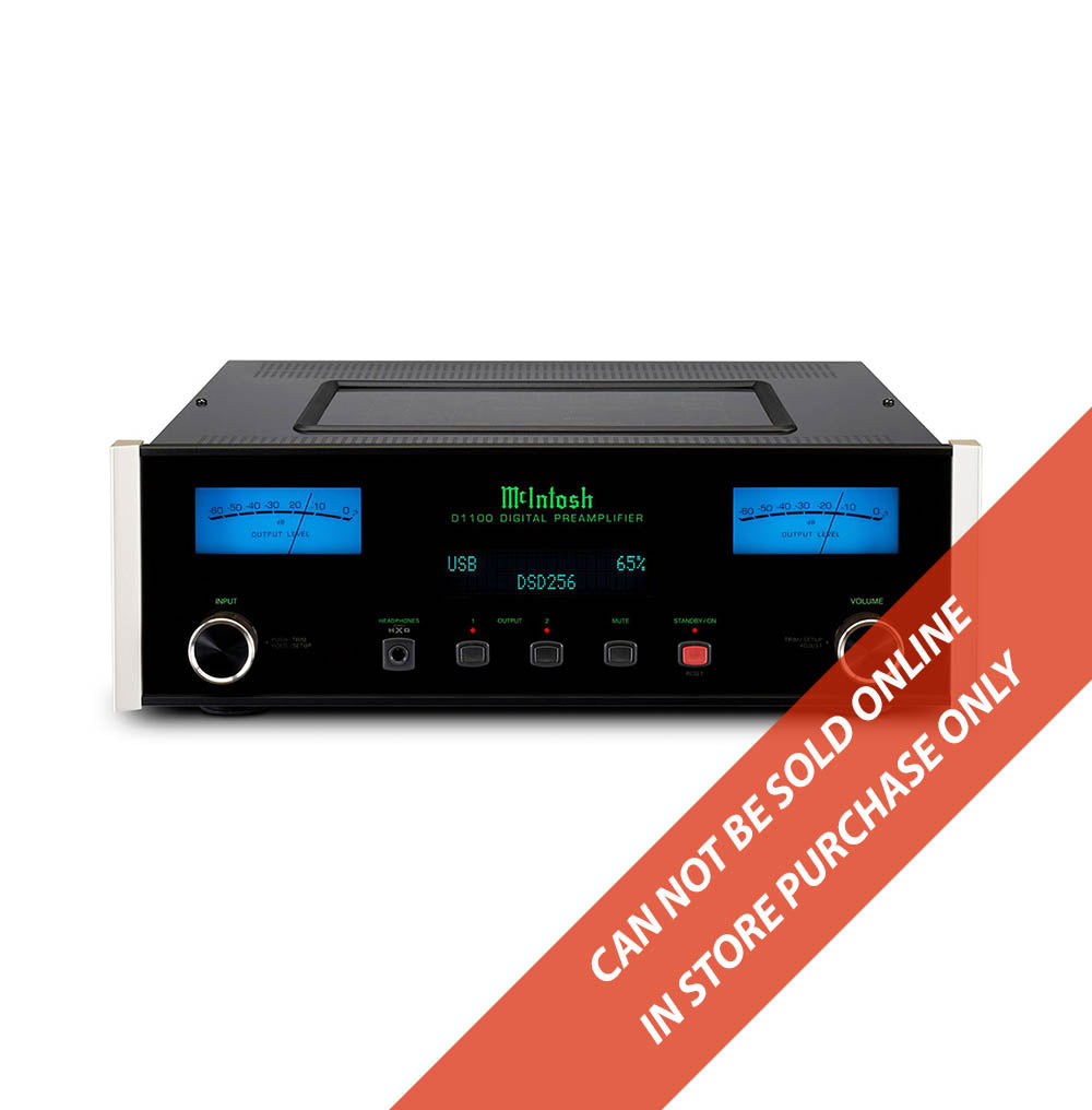 McIntosh D1100 Digital Preamplifier (In-Store Purchases Only)