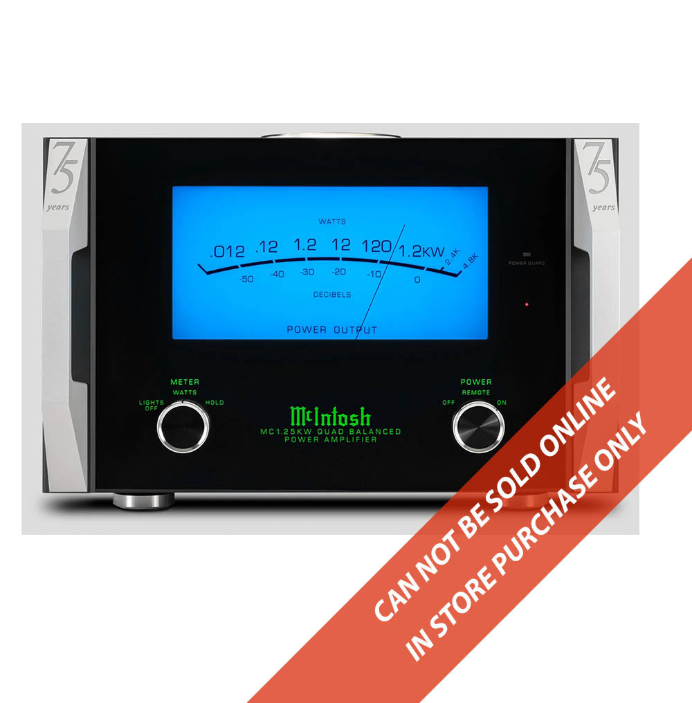 McIntosh MC1.25KW - 75th Anniversary Edition (In-Store Purchases Only)