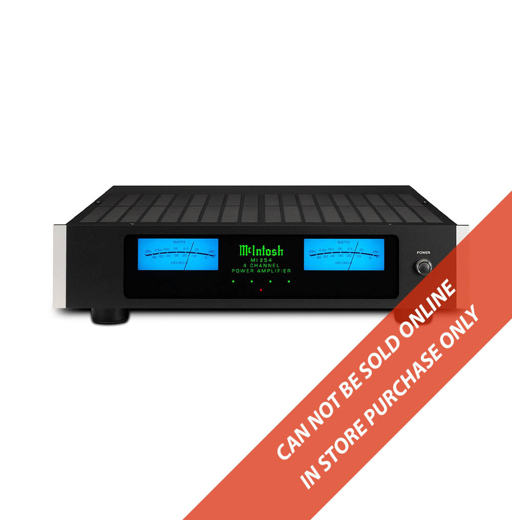McIntosh MI254 4-Channel Digital Amplifier (In-Store Purchases Only & USD Pricing)