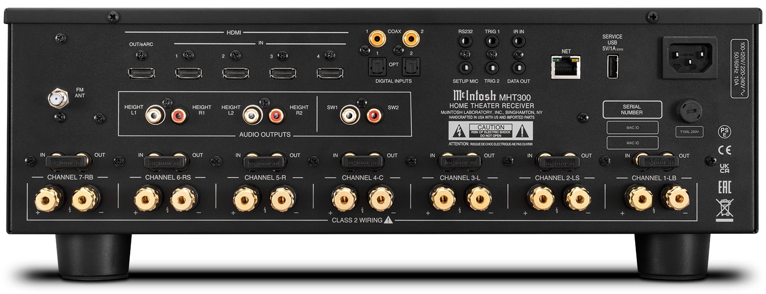 McIntosh MHT300 Home Theater Receiver (In-Store Purchases Only)