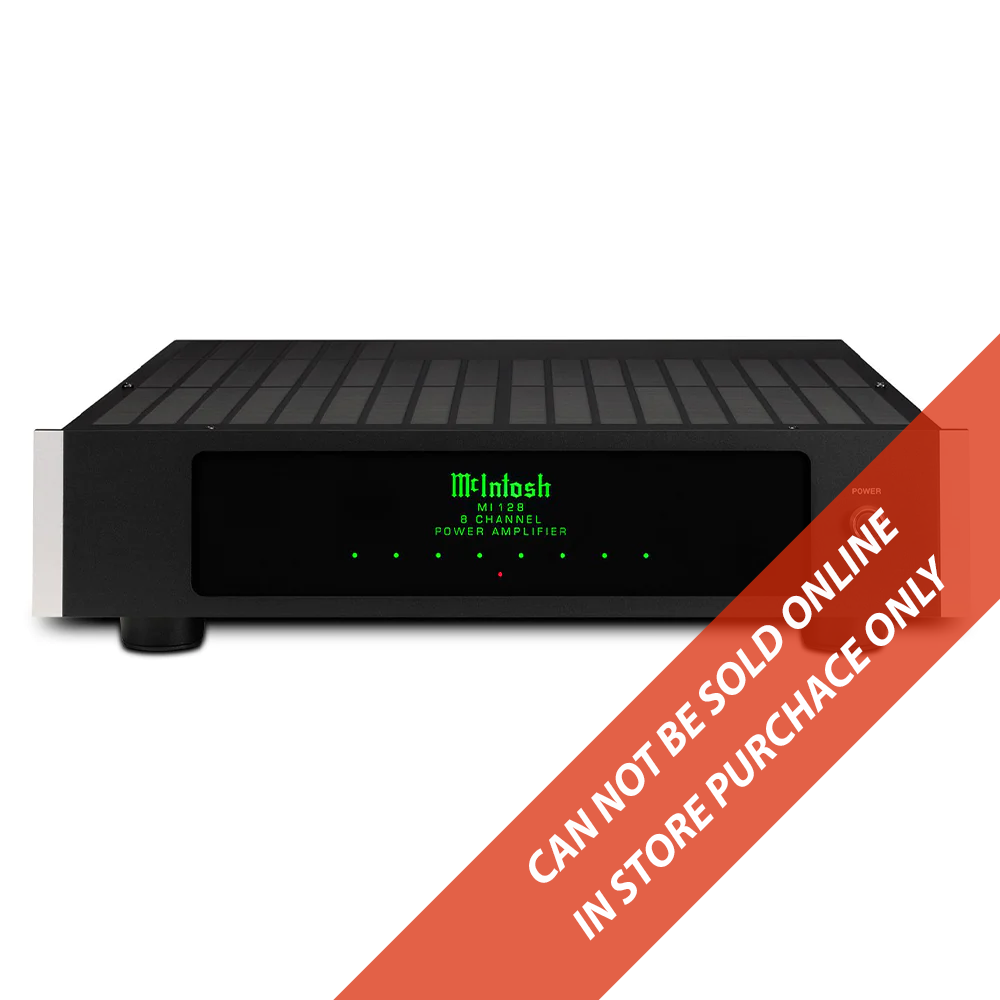 McIntosh MI128 8-Channel Digital Amplifier (In-Store Purchases Only & USD Pricing)