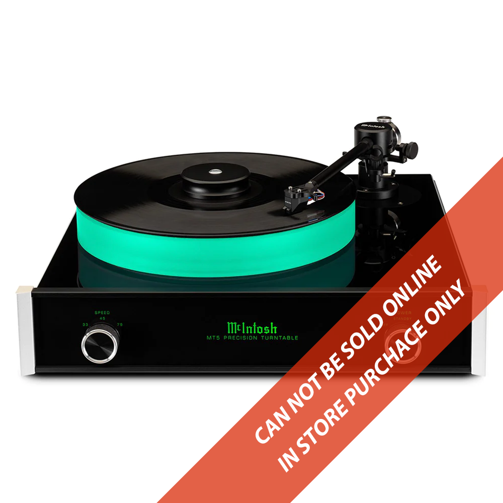 McIntosh MT5 Precision Turntable (In-Store Purchase Only & USD Pricing)