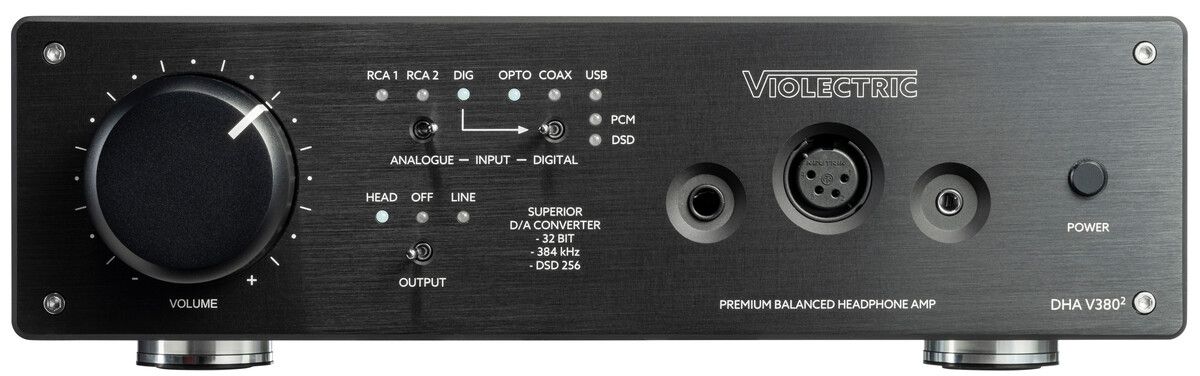 Violectric DHA V380 V2 Headphone Amp/DAC (Call/Email For Availability)