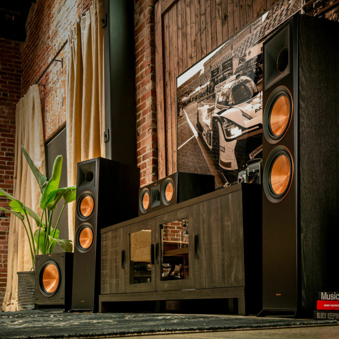 Klipsch Reference Premier Dual 5.25" Center Channel Speaker (RP500C) (EACH) - Audio Excellence - {{{{ product.product_type }} - Klipsch